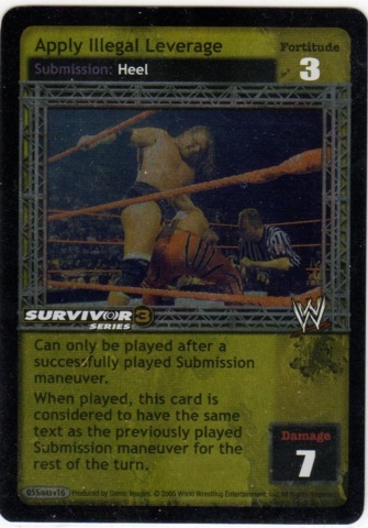 Apply Illegal Leverage (SS3) Foil